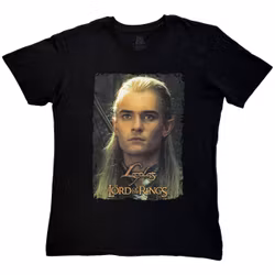 LORD OF THE RINGS: Legolas Sun Gleam Homage T-shirt (black)