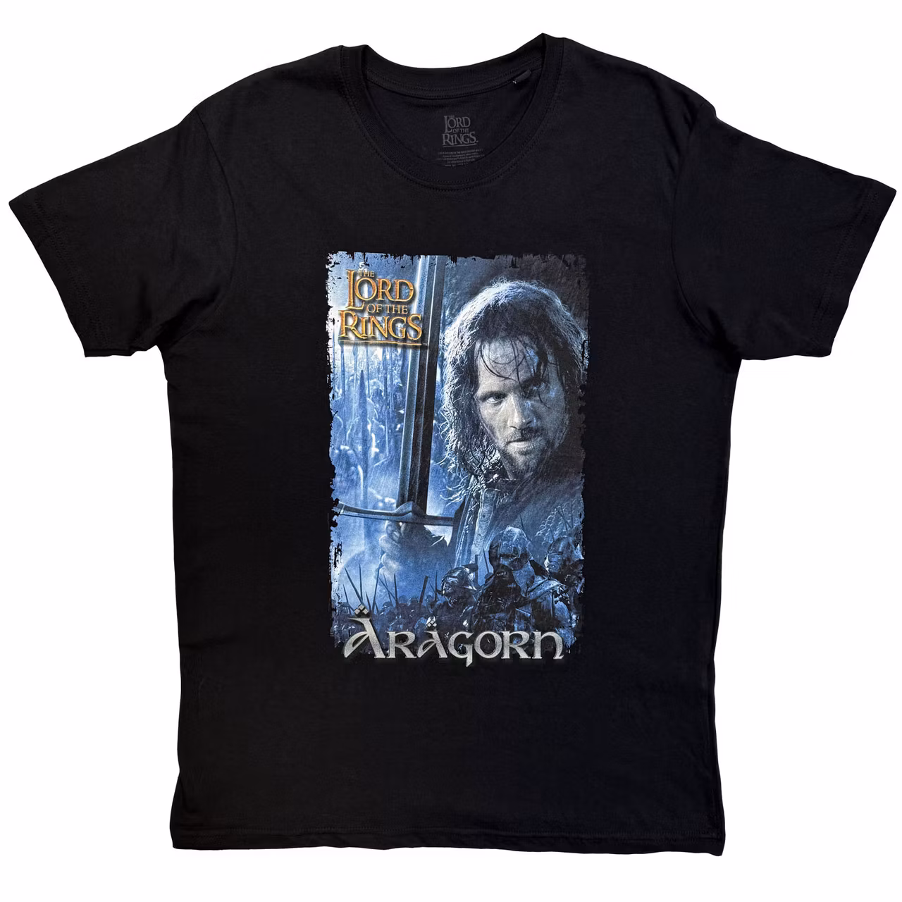 LORD OF THE RINGS: Aragon Sword Montage T-shirt (black)