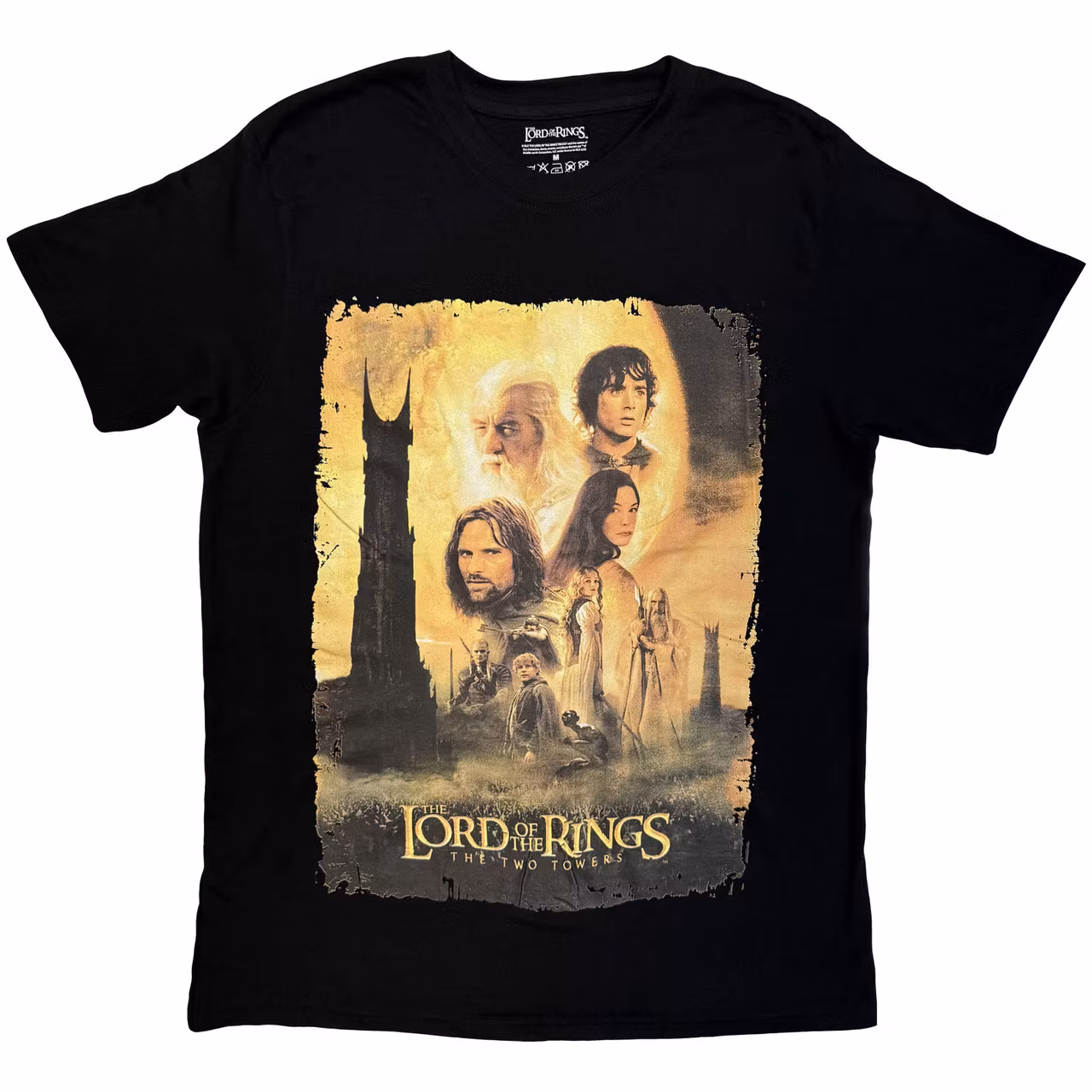 LORD OF THE RINGS: The Two Towers Poster T-shirt (black)