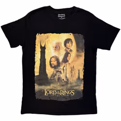 LORD OF THE RINGS: The Two Towers Poster T-shirt (black)