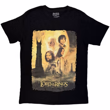 LORD OF THE RINGS: The Two Towers Poster T-shirt (black)
