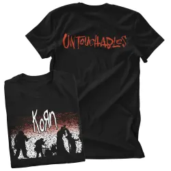 KORN: Untouchables (Back print) T-Shirt (Black)