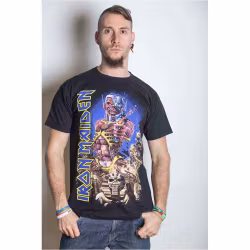 IRON MAIDEN: Somewhere Back In Time T-shirt (black)
