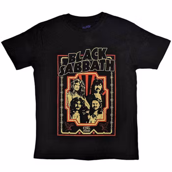BLACK SABBATH: Est. 1968 T-shirt (black)