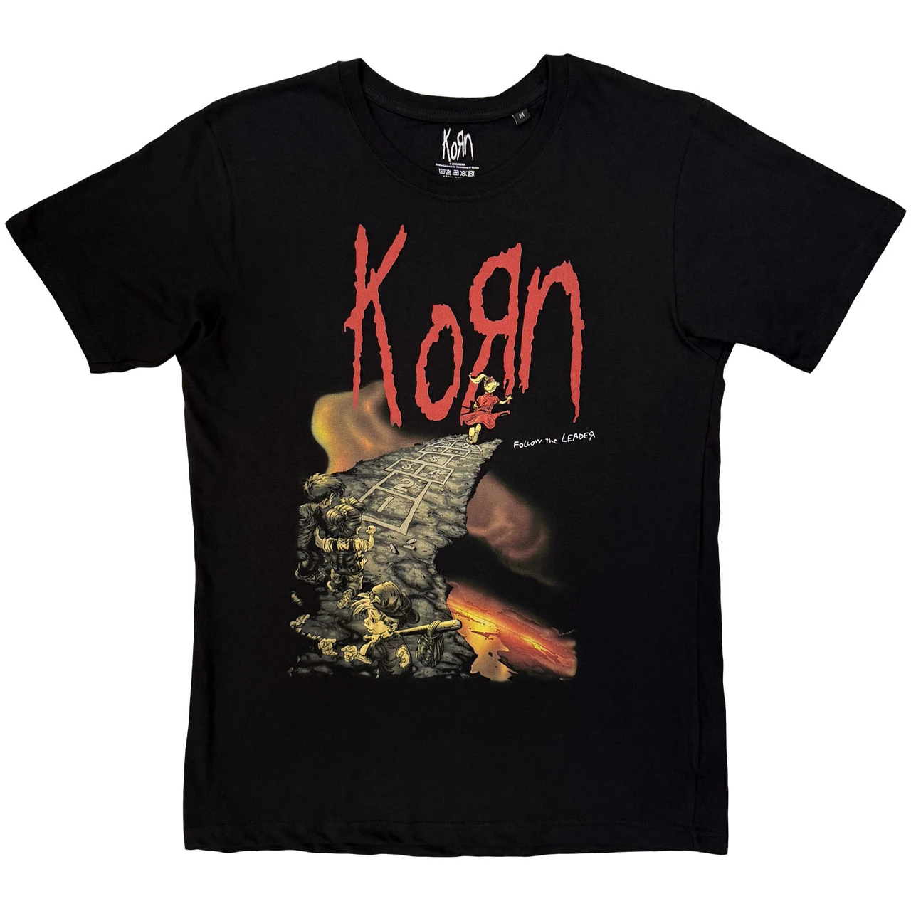 KORN: Follow The Leader Cliff T-shirt (black)