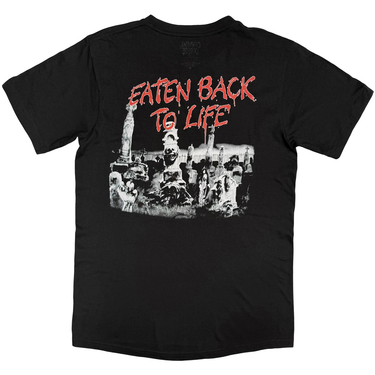 CANNIBAL CORPSE: Eaten Back To Life (Back Print) T-shirt (black)