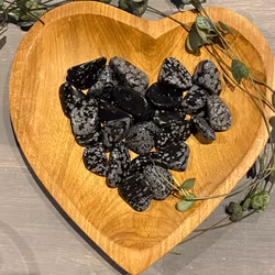 Snöflinge Obsidian Trumlad