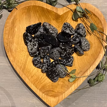 Snöflinge Obsidian Trumlad