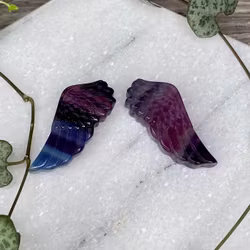 Regnbågsfluorit Änglavinge Mini