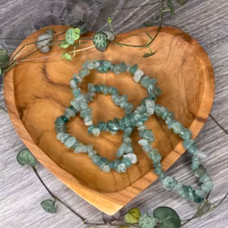 Grön Aventurin Chipsarmband