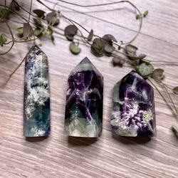 Fjäder Fluorit Torn