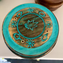 Rökelsehållare, Rund