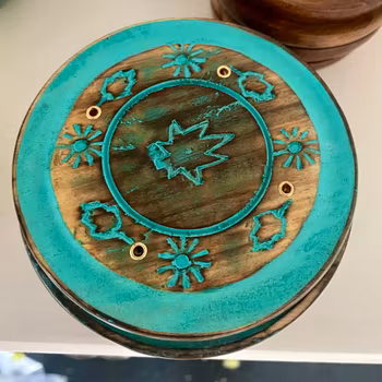 Rökelsehållare, Rund