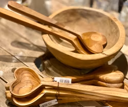 Salladsbetstick i teak