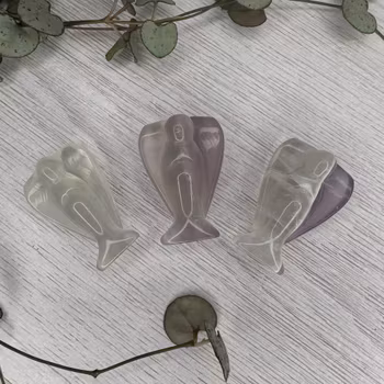 Ängel i Regnbågsflourit