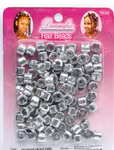 ✨ Dreamfix Hair Beads – Silverfärgade clips