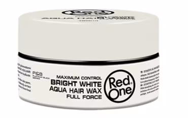 Red One Bright White Aqua Hair Wax Full Force