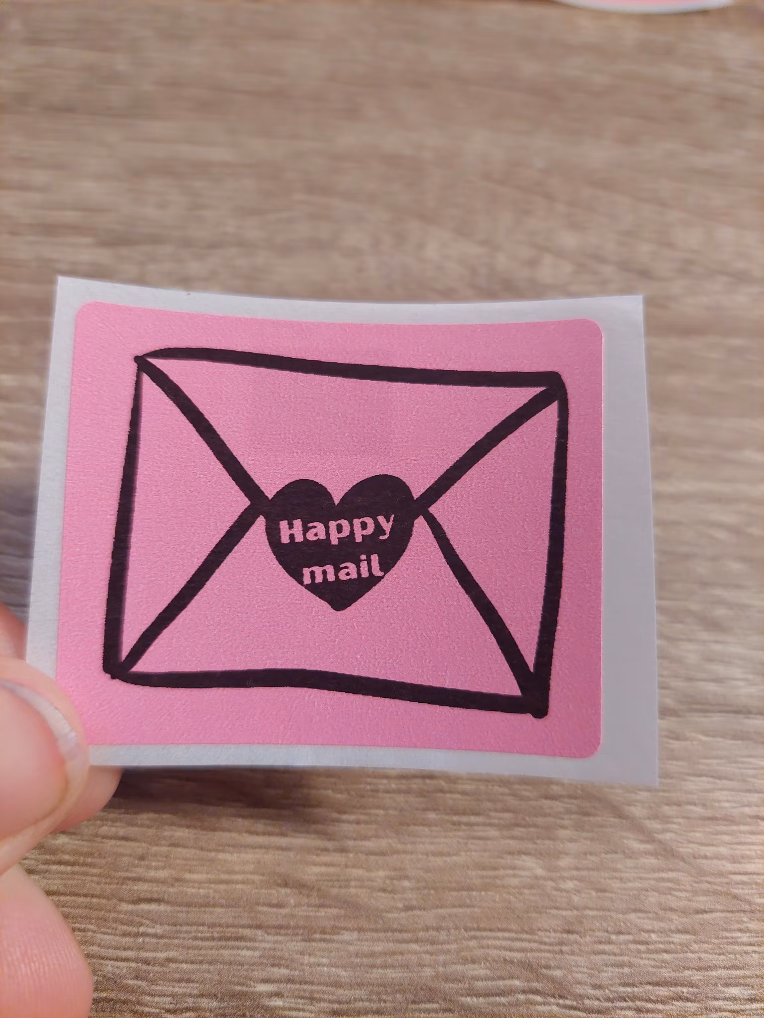 Etikett rosa Happy mail