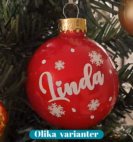 Julkula röd glansig