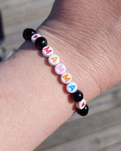 Armband Mamma svart
