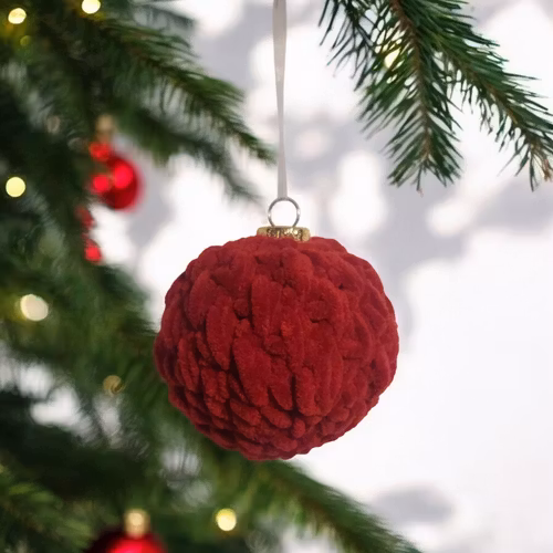 Virkad julkula Julröd