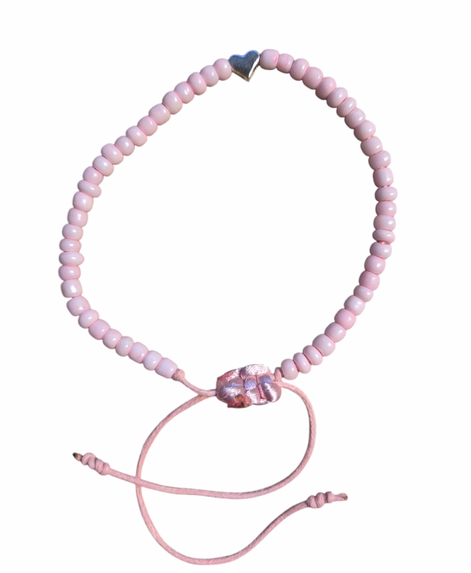 Armband Rosa med hjärta