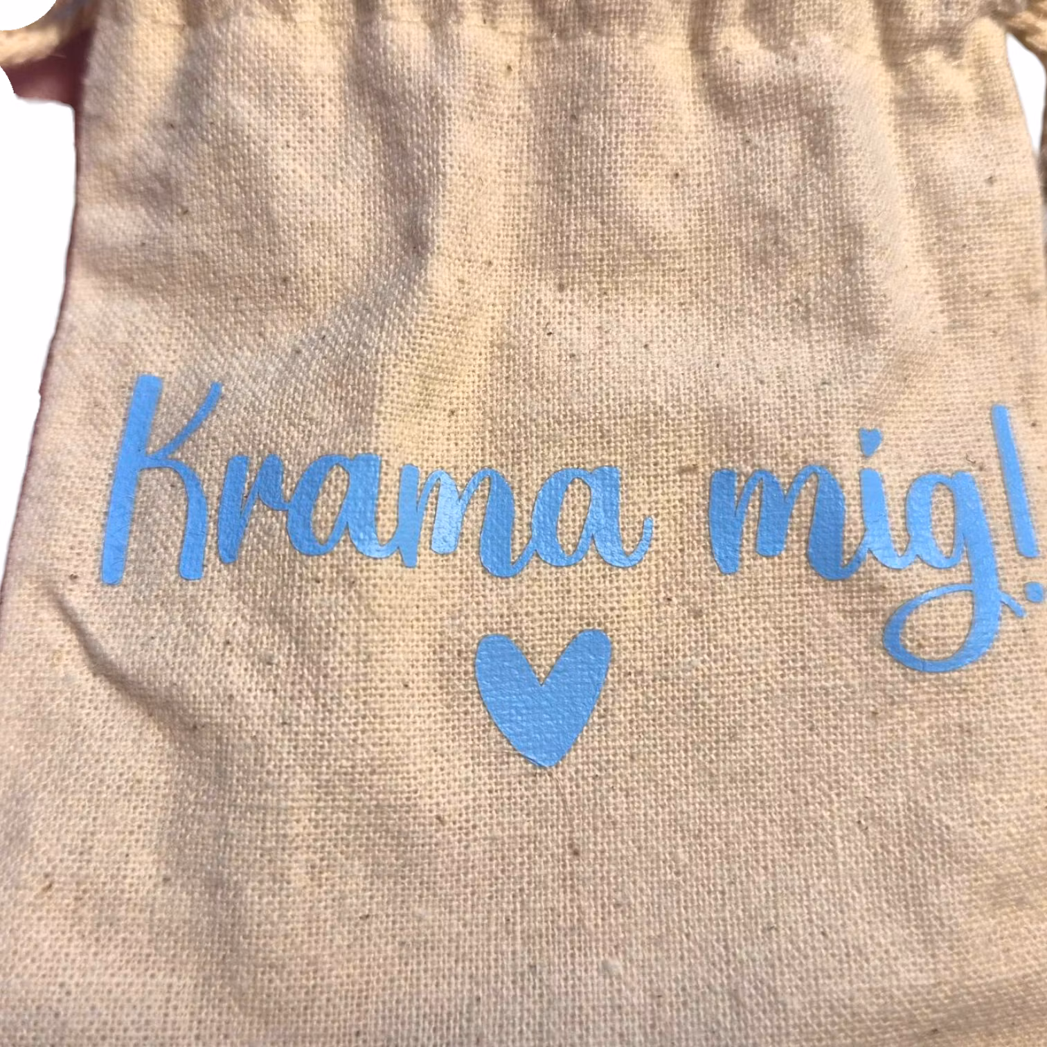 Krama mig-påse med hjärta