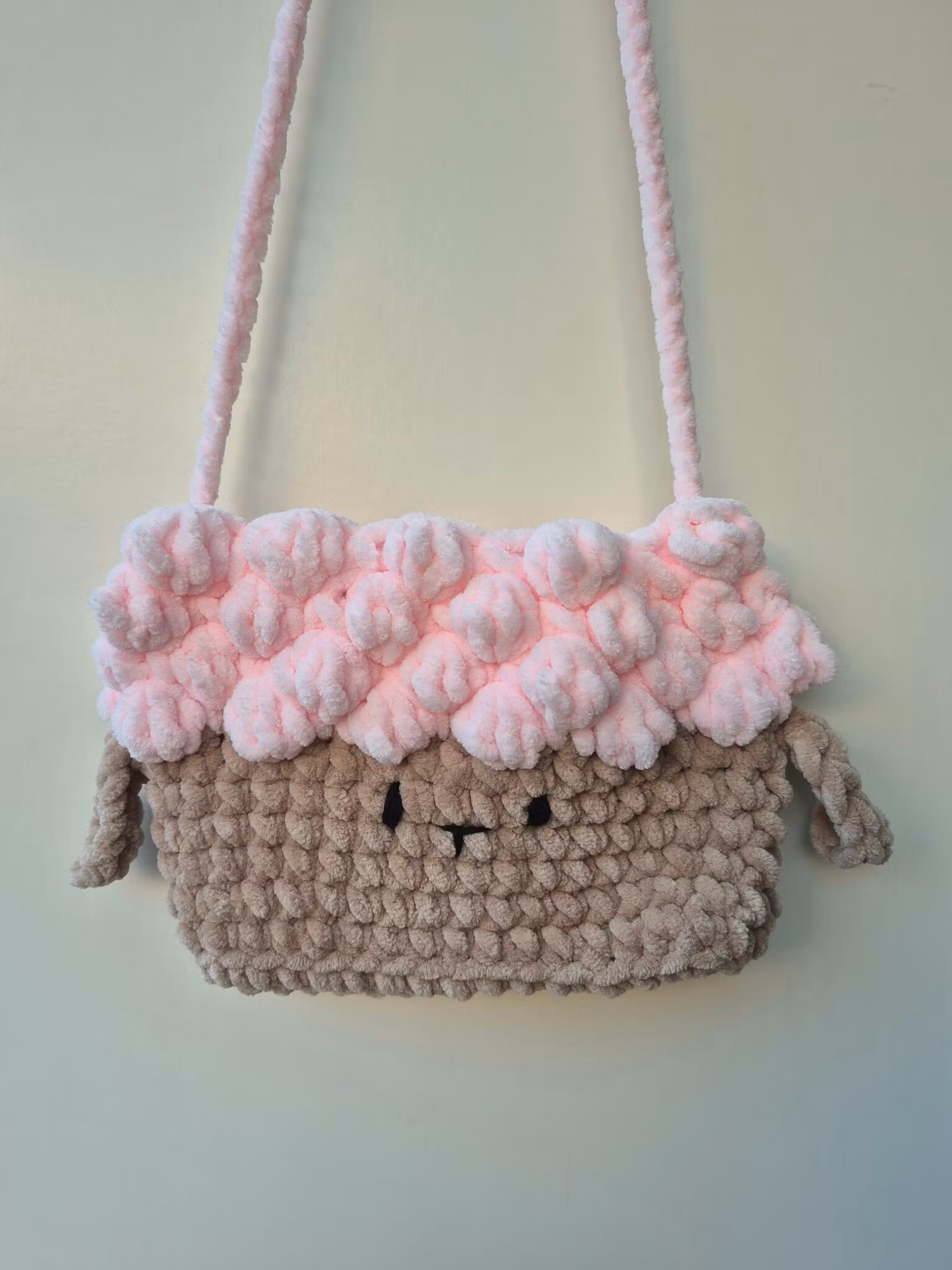 Handväska för barn Rosa/Beige Får