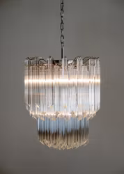 Murano stor ljuskrona Elena Model- Venini style 107