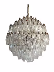 Fantastisk Murano i Poliedri glas - klarglas
