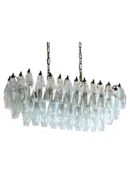Elegant Murano Poliedri ljuskrona 84