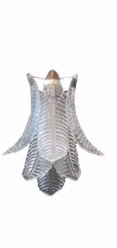 Ett par Six -Tier felci vägglampor - 6