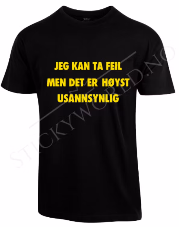 Jeg Kan Ta Feil Men