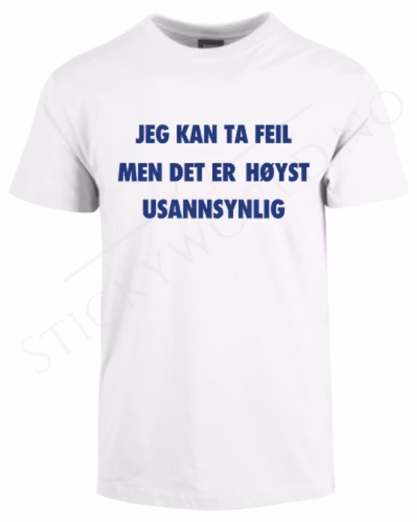 Jeg Kan Ta Feil Men