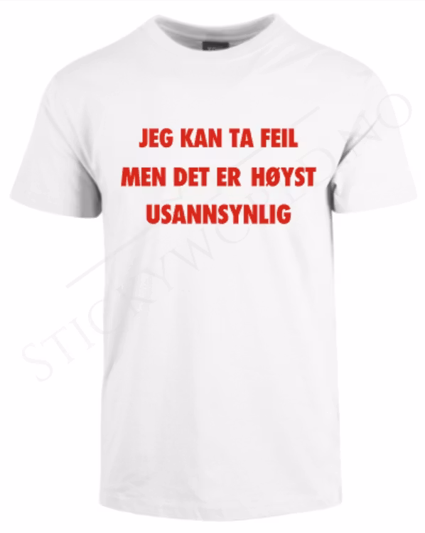 Jeg Kan Ta Feil Men