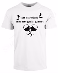 Alt Blir Bedre Med Noe Godt I Glasset