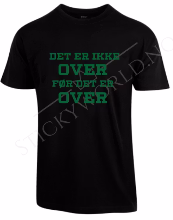 Det Er Ikke Over Før Det Er Over