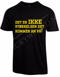 Det Er Ikke Størrelsen Det Kommer An På!