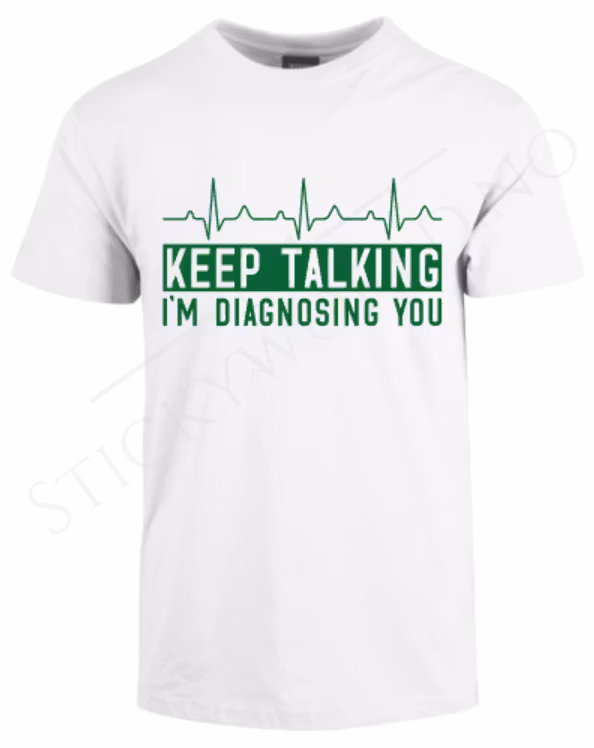 Keep Talking, I'm Diagnosing You