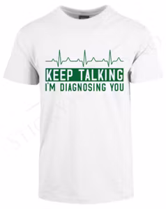 Keep Talking, I'm Diagnosing You