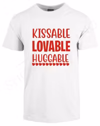 Kissable Loveable Huggable