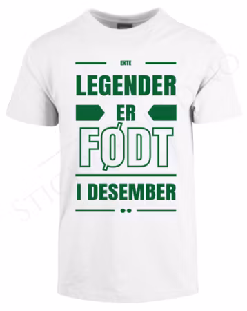 Ekte Legender Er Født I (velg din måned)