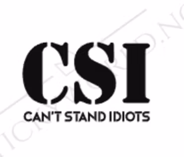 Can't Stand Idiots