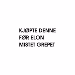 Kjøpte denne før Elon mistet grepet