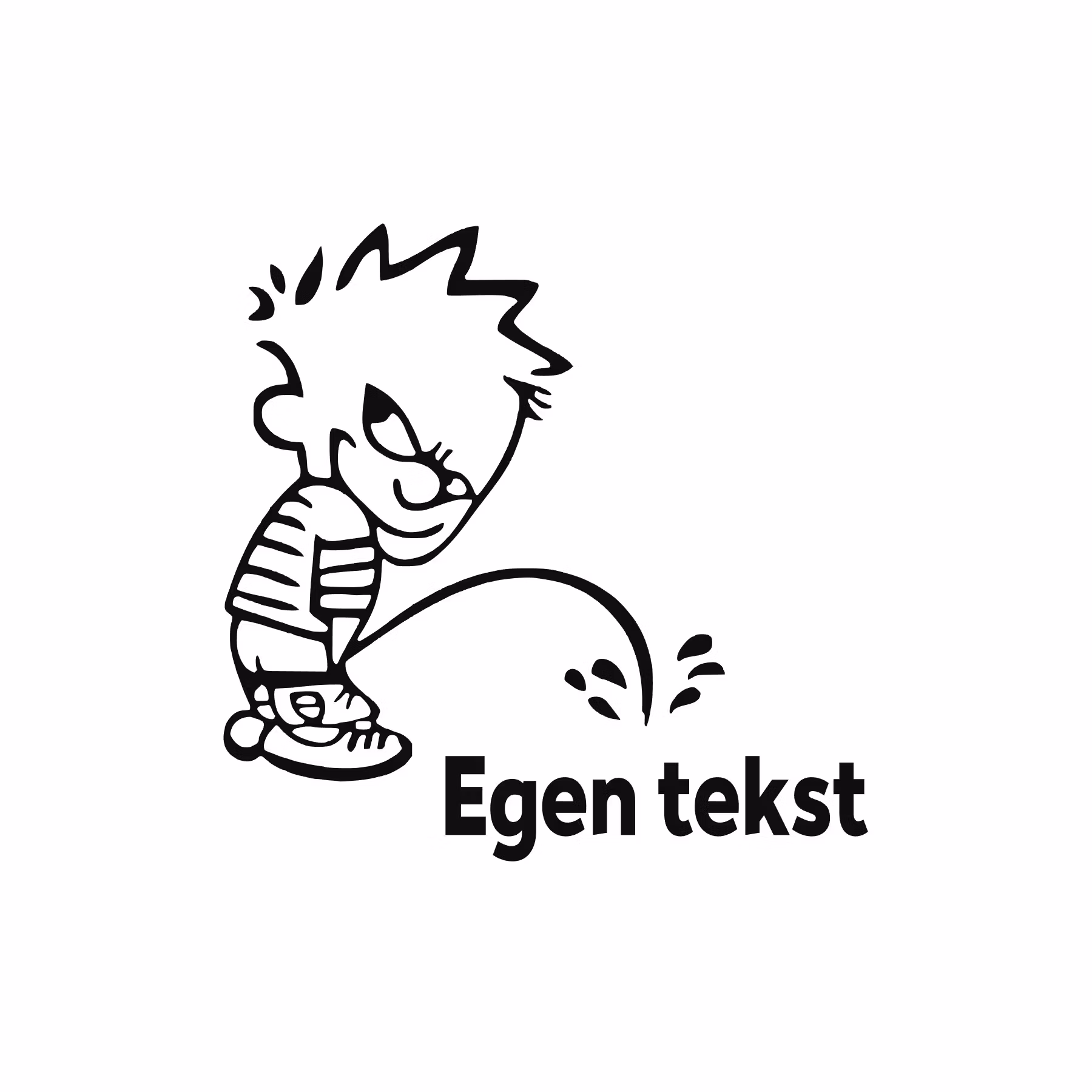Pee On Egen Tekst