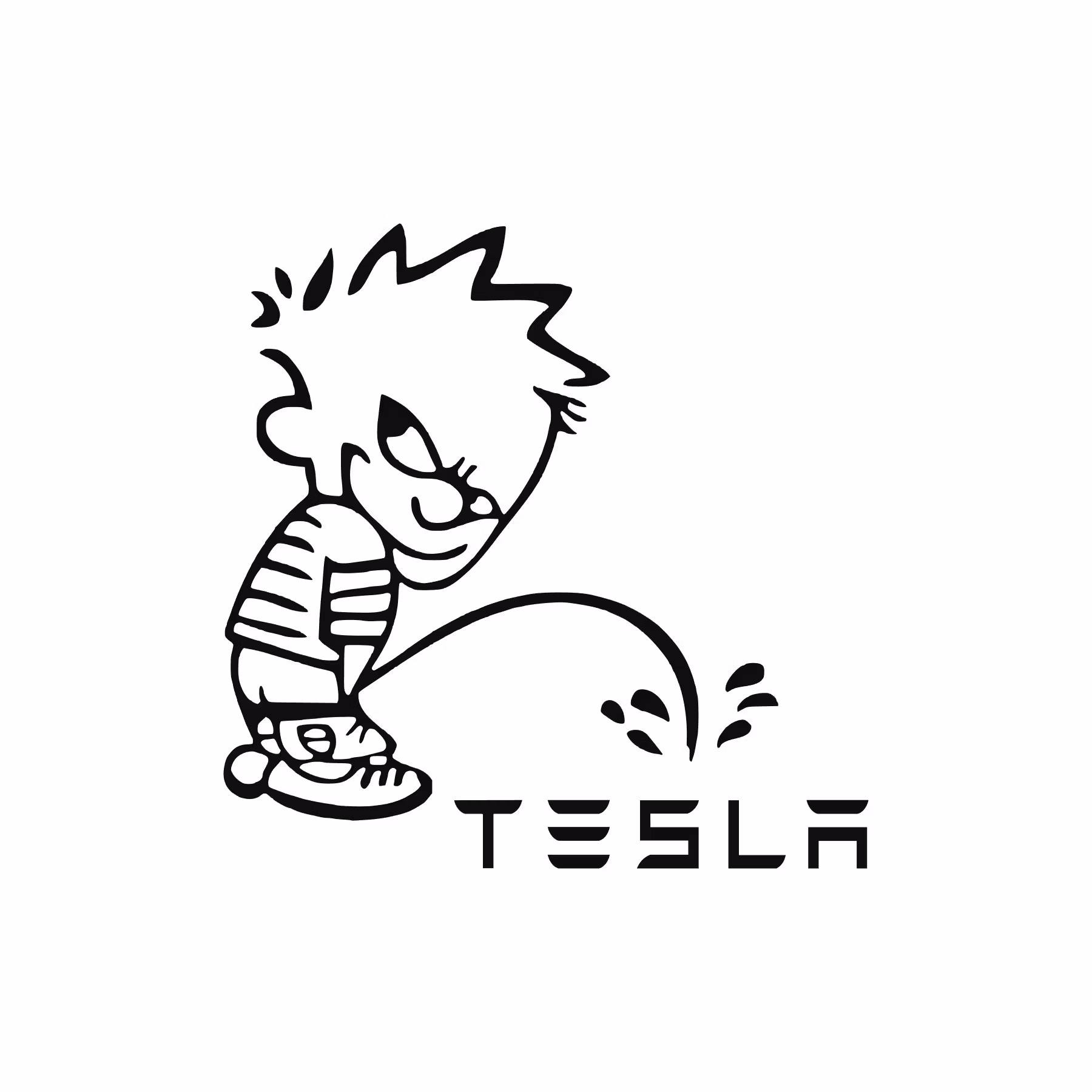 Pee On Tesla