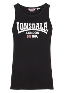Lonsdale Brasted Tank Top Black