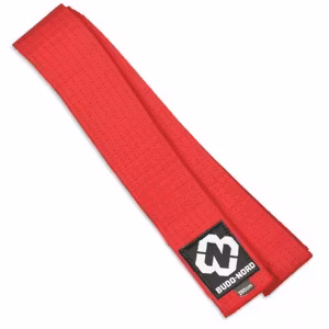 Budo-Nord Kyubälte Röd
