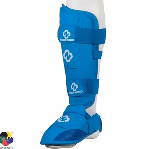 Budo-Nord WKF Ben/Fotskydd Blå