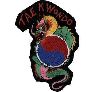 Tygmärke Taekwondo Dragon